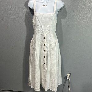NWT asos eyelet dress